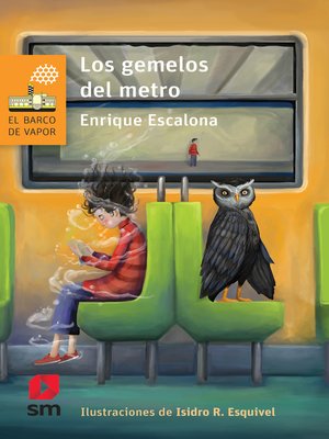 cover image of Los gemelos del metro
